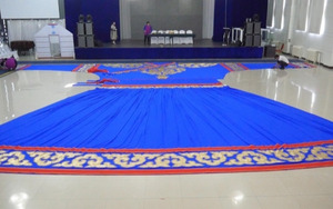 World’s Largest Mongol Deel Unveiled at Chinggis Khaan National Museum